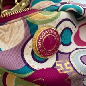 Coach graffiti bag